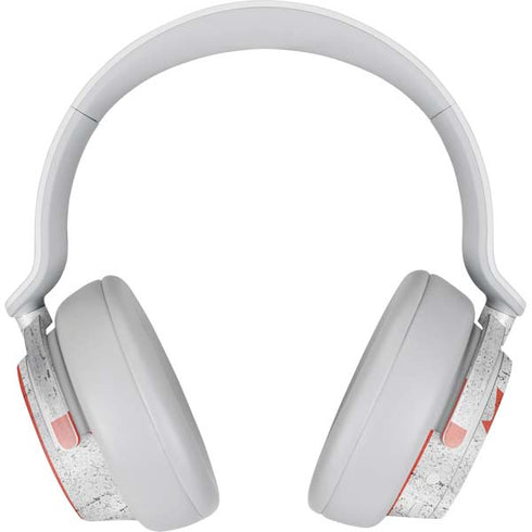 Canada Flag Distressed Surface Headphones Skin
